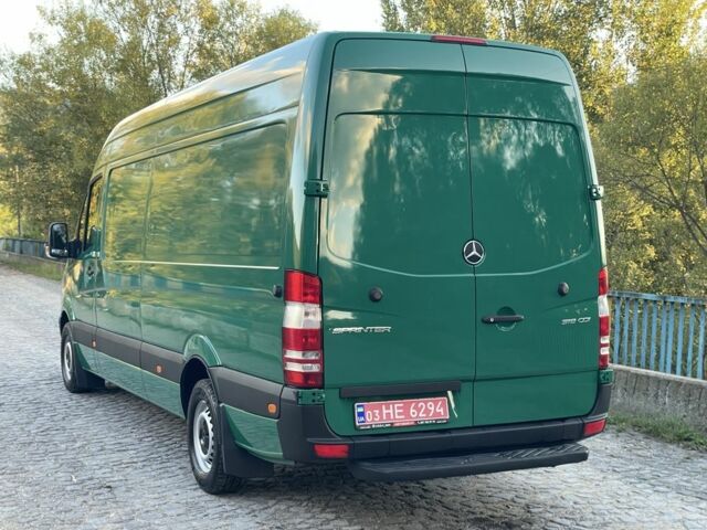 Зеленый Мерседес Sprinter, объемом двигателя 3 л и пробегом 380 тыс. км за 23999 $, фото 6 на Automoto.ua