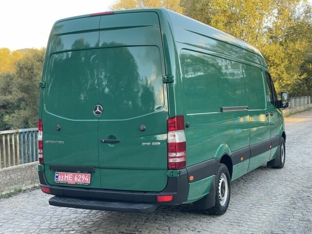 Зеленый Мерседес Sprinter, объемом двигателя 3 л и пробегом 380 тыс. км за 23999 $, фото 7 на Automoto.ua