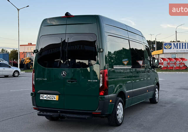 Зеленый Мерседес Sprinter, объемом двигателя 2.2 л и пробегом 271 тыс. км за 28700 $, фото 10 на Automoto.ua