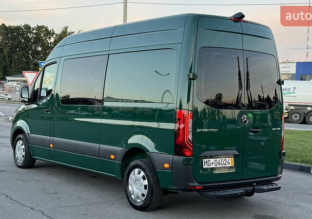 Зеленый Мерседес Sprinter, объемом двигателя 2.2 л и пробегом 271 тыс. км за 28700 $, фото 77 на Automoto.ua