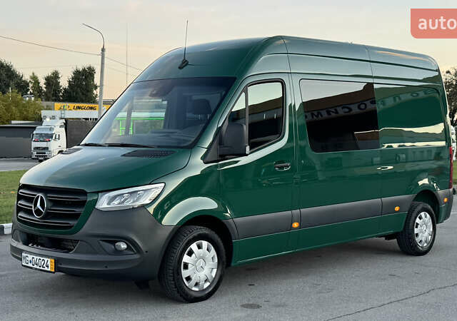 Зеленый Мерседес Sprinter, объемом двигателя 2.2 л и пробегом 271 тыс. км за 28700 $, фото 81 на Automoto.ua
