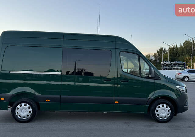 Зеленый Мерседес Sprinter, объемом двигателя 2.2 л и пробегом 271 тыс. км за 28700 $, фото 12 на Automoto.ua