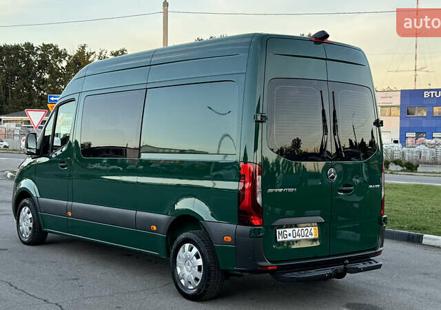 Зеленый Мерседес Sprinter, объемом двигателя 2.2 л и пробегом 271 тыс. км за 28700 $, фото 7 на Automoto.ua