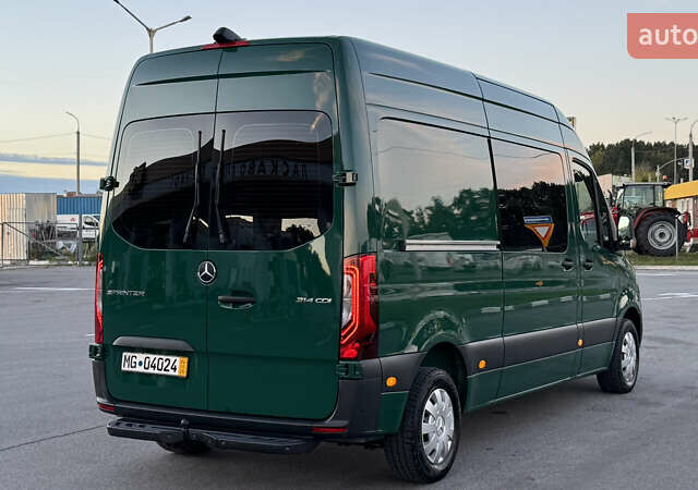 Зеленый Мерседес Sprinter, объемом двигателя 2.2 л и пробегом 271 тыс. км за 28700 $, фото 78 на Automoto.ua
