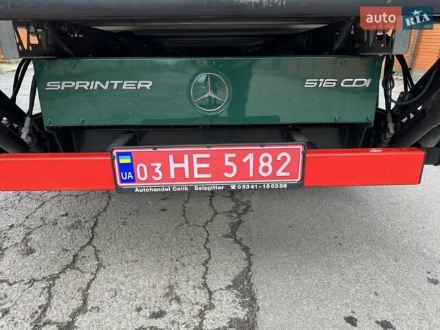 Зелений Мерседес Sprinter, об'ємом двигуна 2.2 л та пробігом 170 тис. км за 31999 $, фото 14 на Automoto.ua