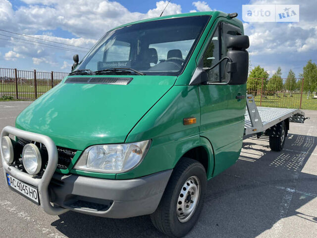 Зеленый Мерседес Sprinter, объемом двигателя 2.69 л и пробегом 370 тыс. км за 15500 $, фото 22 на Automoto.ua