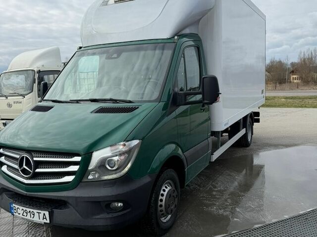 Зеленый Мерседес Sprinter, объемом двигателя 2.99 л и пробегом 148 тыс. км за 49500 $, фото 1 на Automoto.ua