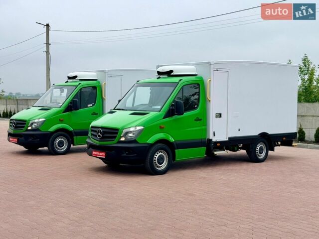 Зеленый Мерседес Sprinter, объемом двигателя 2.1 л и пробегом 278 тыс. км за 24500 $, фото 6 на Automoto.ua