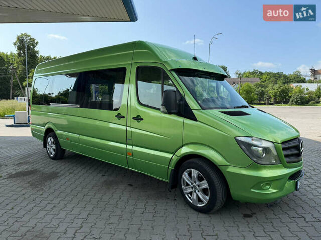 Зеленый Мерседес Sprinter, объемом двигателя 3 л и пробегом 298 тыс. км за 25900 $, фото 5 на Automoto.ua