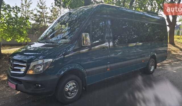 Зеленый Мерседес Sprinter, объемом двигателя 3 л и пробегом 296 тыс. км за 49900 $, фото 22 на Automoto.ua