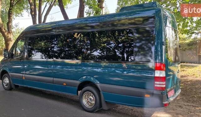 Зеленый Мерседес Sprinter, объемом двигателя 3 л и пробегом 296 тыс. км за 49900 $, фото 21 на Automoto.ua