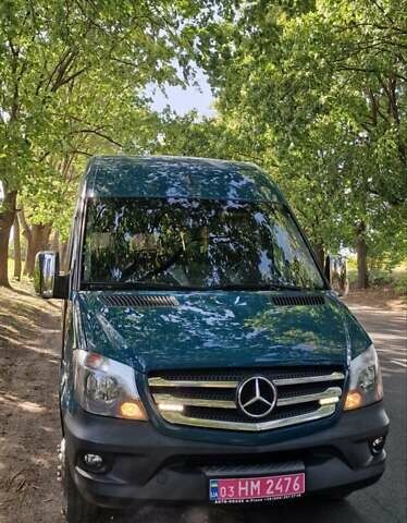 Зеленый Мерседес Sprinter, объемом двигателя 3 л и пробегом 296 тыс. км за 49900 $, фото 12 на Automoto.ua