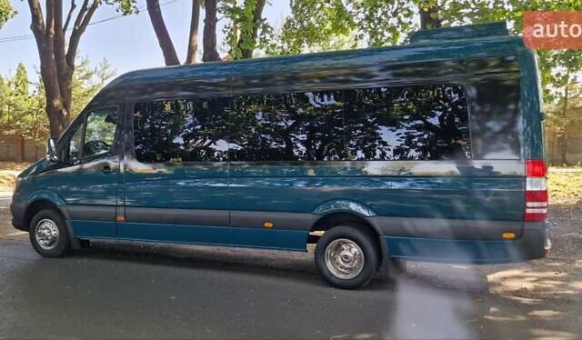 Зеленый Мерседес Sprinter, объемом двигателя 3 л и пробегом 296 тыс. км за 49900 $, фото 20 на Automoto.ua