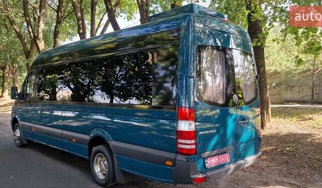 Зеленый Мерседес Sprinter, объемом двигателя 3 л и пробегом 296 тыс. км за 49900 $, фото 24 на Automoto.ua