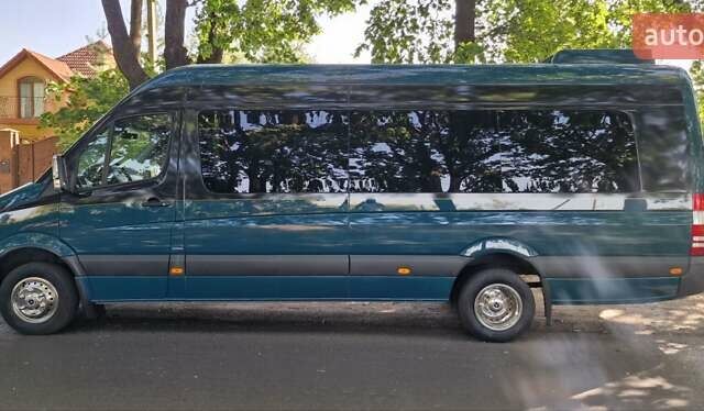 Зеленый Мерседес Sprinter, объемом двигателя 3 л и пробегом 296 тыс. км за 49900 $, фото 15 на Automoto.ua