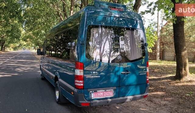 Зеленый Мерседес Sprinter, объемом двигателя 3 л и пробегом 296 тыс. км за 49900 $, фото 26 на Automoto.ua