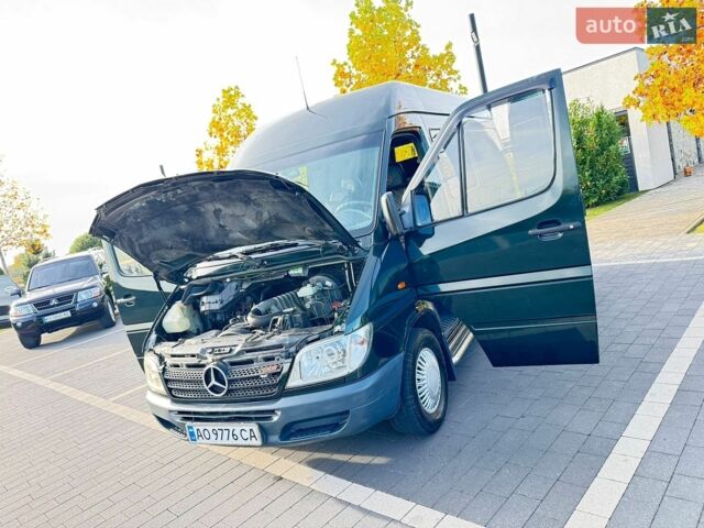 Зеленый Мерседес Sprinter, объемом двигателя 2.7 л и пробегом 460 тыс. км за 7900 $, фото 42 на Automoto.ua