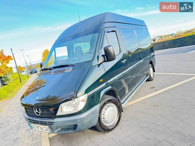 Зеленый Мерседес Sprinter, объемом двигателя 2.7 л и пробегом 460 тыс. км за 7900 $, фото 54 на Automoto.ua