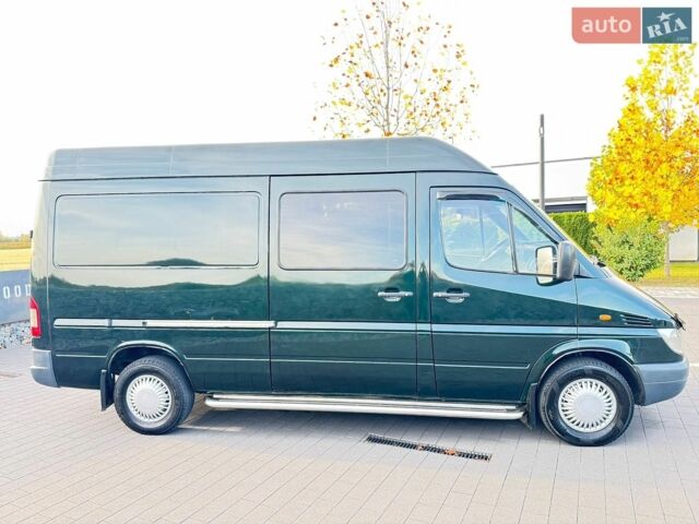 Зеленый Мерседес Sprinter, объемом двигателя 2.7 л и пробегом 460 тыс. км за 7900 $, фото 69 на Automoto.ua