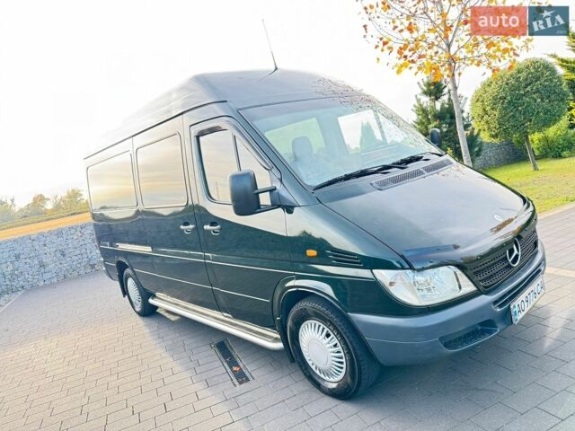 Зеленый Мерседес Sprinter, объемом двигателя 2.7 л и пробегом 460 тыс. км за 7900 $, фото 66 на Automoto.ua