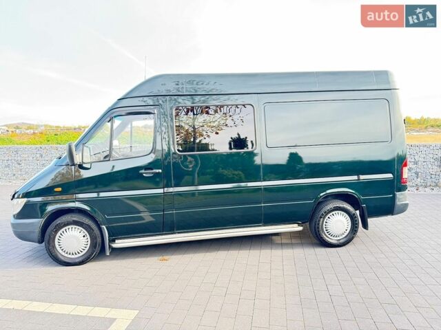 Зеленый Мерседес Sprinter, объемом двигателя 2.7 л и пробегом 460 тыс. км за 7900 $, фото 70 на Automoto.ua