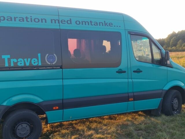 Зеленый Мерседес Sprinter, объемом двигателя 2.1 л и пробегом 600 тыс. км за 14000 $, фото 3 на Automoto.ua