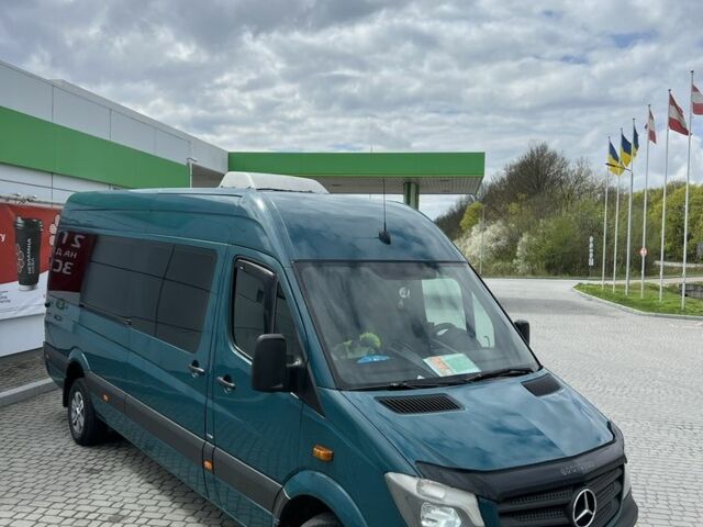Зелений Мерседес Sprinter, об'ємом двигуна 2.1 л та пробігом 200 тис. км за 19900 $, фото 1 на Automoto.ua