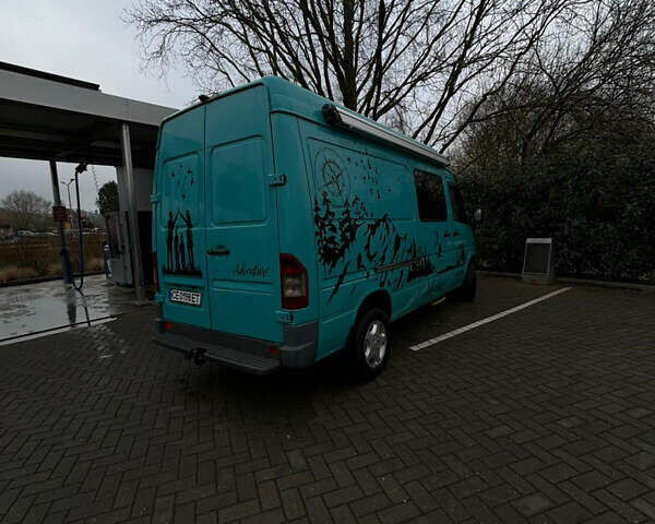 Зелений Мерседес Sprinter, об'ємом двигуна 2.9 л та пробігом 248 тис. км за 9500 $, фото 1 на Automoto.ua