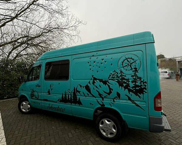 Зелений Мерседес Sprinter, об'ємом двигуна 2.9 л та пробігом 248 тис. км за 9500 $, фото 3 на Automoto.ua