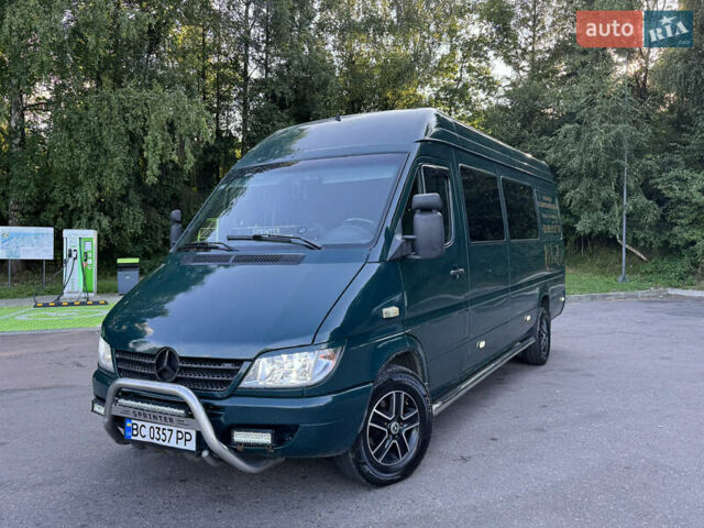 Зелений Мерседес Sprinter, об'ємом двигуна 2.7 л та пробігом 370 тис. км за 10800 $, фото 43 на Automoto.ua