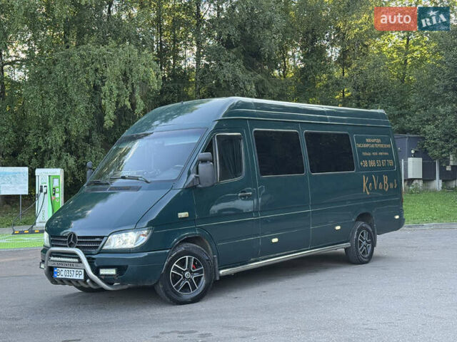 Зелений Мерседес Sprinter, об'ємом двигуна 2.7 л та пробігом 370 тис. км за 10800 $, фото 42 на Automoto.ua