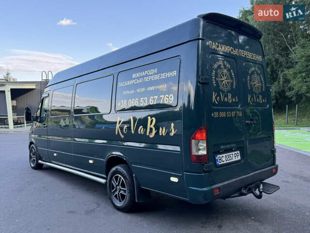 Зелений Мерседес Sprinter, об'ємом двигуна 2.7 л та пробігом 370 тис. км за 10800 $, фото 2 на Automoto.ua