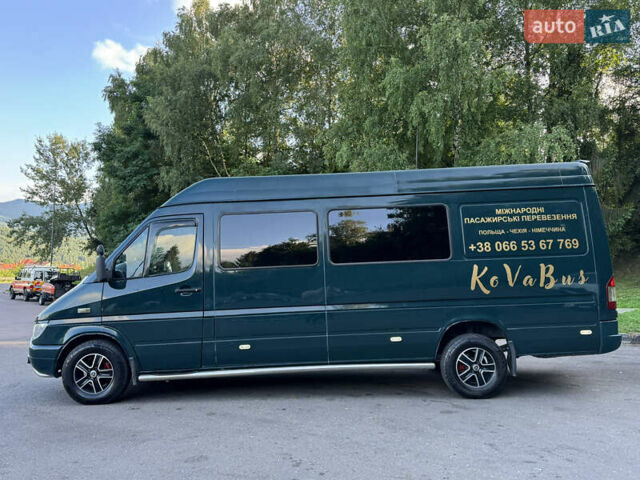 Зелений Мерседес Sprinter, об'ємом двигуна 2.7 л та пробігом 370 тис. км за 10800 $, фото 44 на Automoto.ua