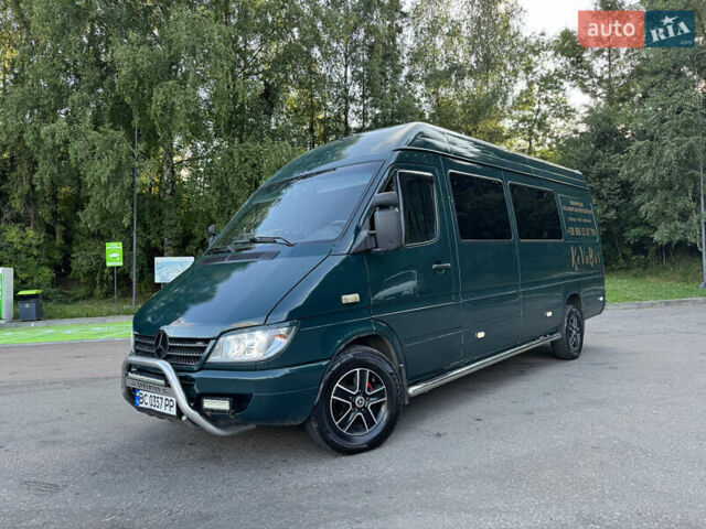 Зелений Мерседес Sprinter, об'ємом двигуна 2.7 л та пробігом 370 тис. км за 10800 $, фото 36 на Automoto.ua