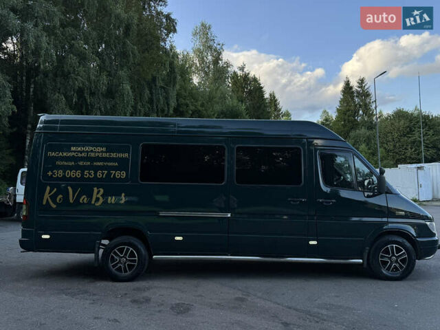 Зелений Мерседес Sprinter, об'ємом двигуна 2.7 л та пробігом 370 тис. км за 10800 $, фото 40 на Automoto.ua
