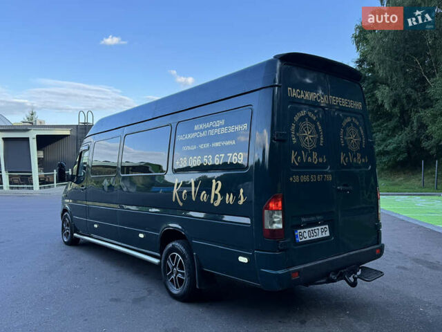 Зелений Мерседес Sprinter, об'ємом двигуна 2.7 л та пробігом 370 тис. км за 10800 $, фото 41 на Automoto.ua