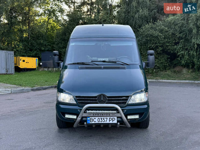Зелений Мерседес Sprinter, об'ємом двигуна 2.7 л та пробігом 370 тис. км за 10800 $, фото 8 на Automoto.ua