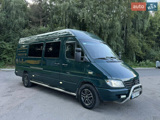 Зелений Мерседес Sprinter, об'ємом двигуна 2.7 л та пробігом 370 тис. км за 10800 $, фото 6 на Automoto.ua