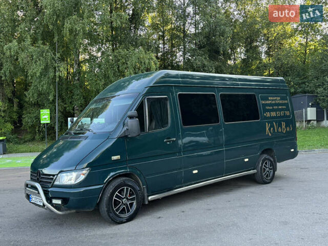 Зелений Мерседес Sprinter, об'ємом двигуна 2.7 л та пробігом 370 тис. км за 10800 $, фото 37 на Automoto.ua