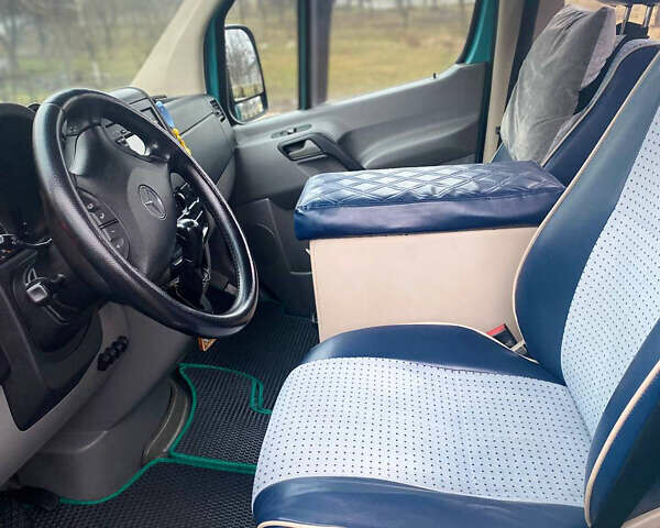 Зеленый Мерседес Sprinter, объемом двигателя 3 л и пробегом 845 тыс. км за 23900 $, фото 27 на Automoto.ua