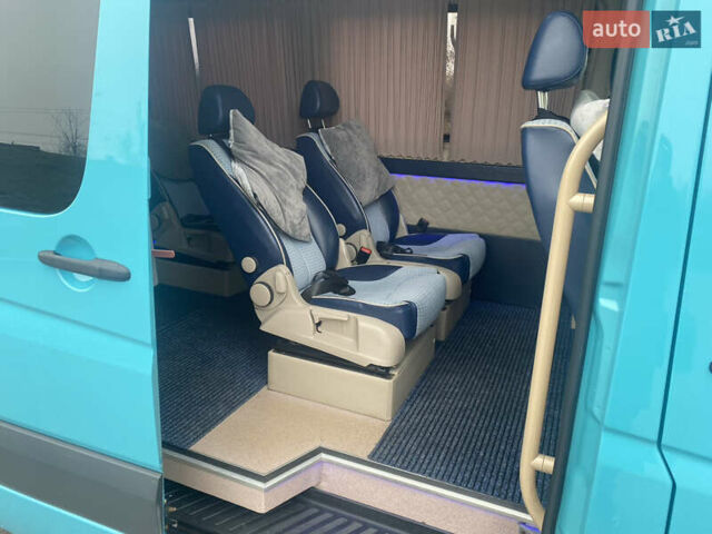 Зеленый Мерседес Sprinter, объемом двигателя 2.99 л и пробегом 600 тыс. км за 19999 $, фото 12 на Automoto.ua