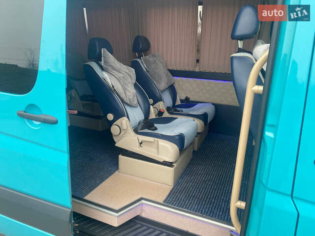 Зеленый Мерседес Sprinter, объемом двигателя 3 л и пробегом 845 тыс. км за 23900 $, фото 17 на Automoto.ua