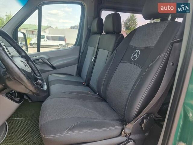 Зелений Мерседес Sprinter, об'ємом двигуна 3 л та пробігом 670 тис. км за 16599 $, фото 54 на Automoto.ua