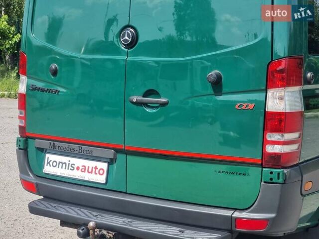 Зелений Мерседес Sprinter, об'ємом двигуна 3 л та пробігом 670 тис. км за 16599 $, фото 24 на Automoto.ua
