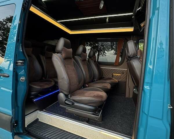 Зеленый Мерседес Sprinter, объемом двигателя 2.1 л и пробегом 554 тыс. км за 25500 $, фото 8 на Automoto.ua