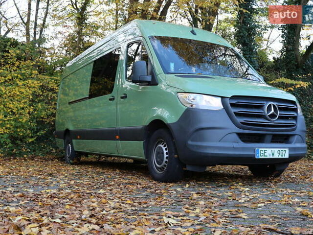 Зеленый Мерседес Sprinter, объемом двигателя 2.14 л и пробегом 237 тыс. км за 27000 $, фото 1 на Automoto.ua