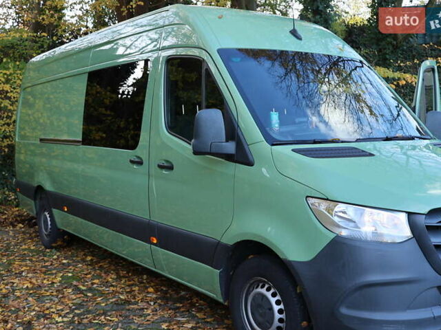 Зеленый Мерседес Sprinter, объемом двигателя 2.14 л и пробегом 237 тыс. км за 27000 $, фото 11 на Automoto.ua