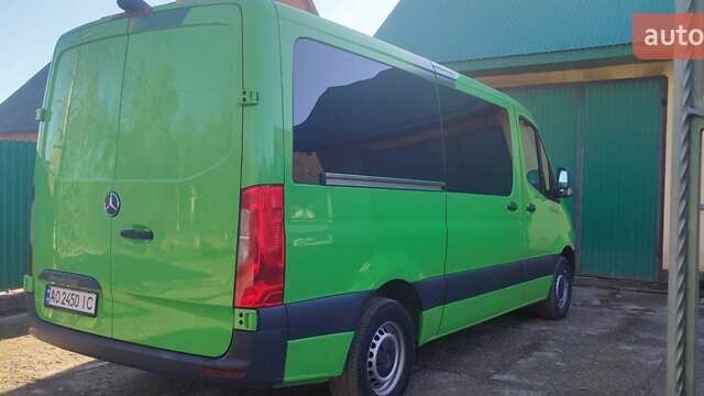 Зелений Мерседес Sprinter, об'ємом двигуна 2.14 л та пробігом 189 тис. км за 30499 $, фото 4 на Automoto.ua