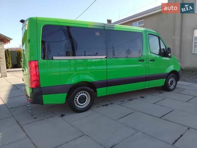 Зеленый Мерседес Sprinter, объемом двигателя 2.14 л и пробегом 185 тыс. км за 31500 $, фото 2 на Automoto.ua