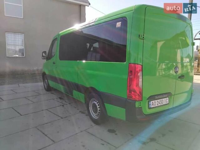 Зеленый Мерседес Sprinter, объемом двигателя 2.14 л и пробегом 185 тыс. км за 31500 $, фото 5 на Automoto.ua